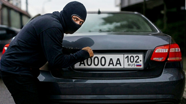 Что делать, если украли номер с машины