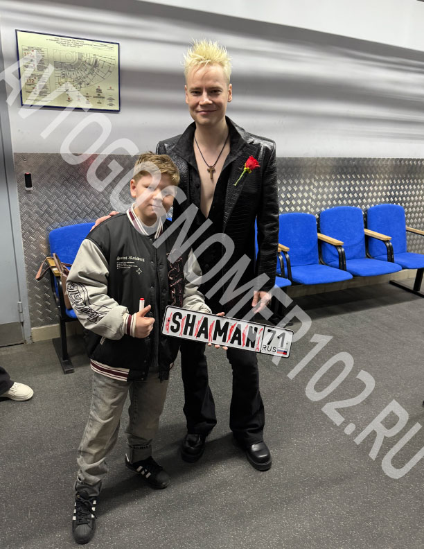 SHAMAN в салоне Автогосномер102